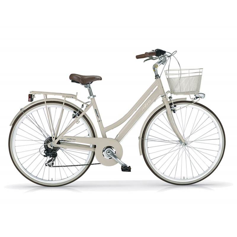 Bici all Mbm Boulevard donna 6v crema