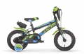 Bici bimbo 16 MBM ROCKSTAR NERO-VERDE