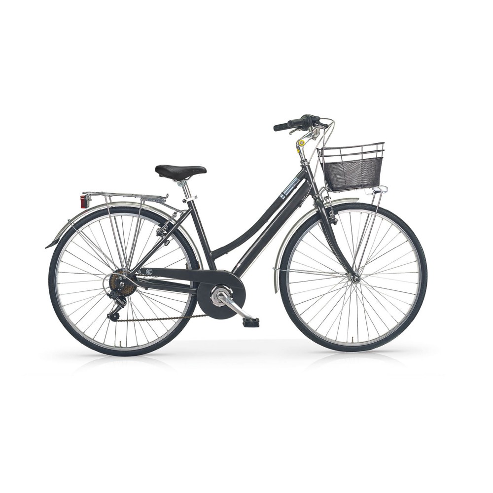 Bici donna 28 allum.MBM Central grigia