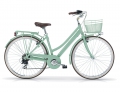 Bici donna MBM BOULEVARD 18v.allum.VERDE