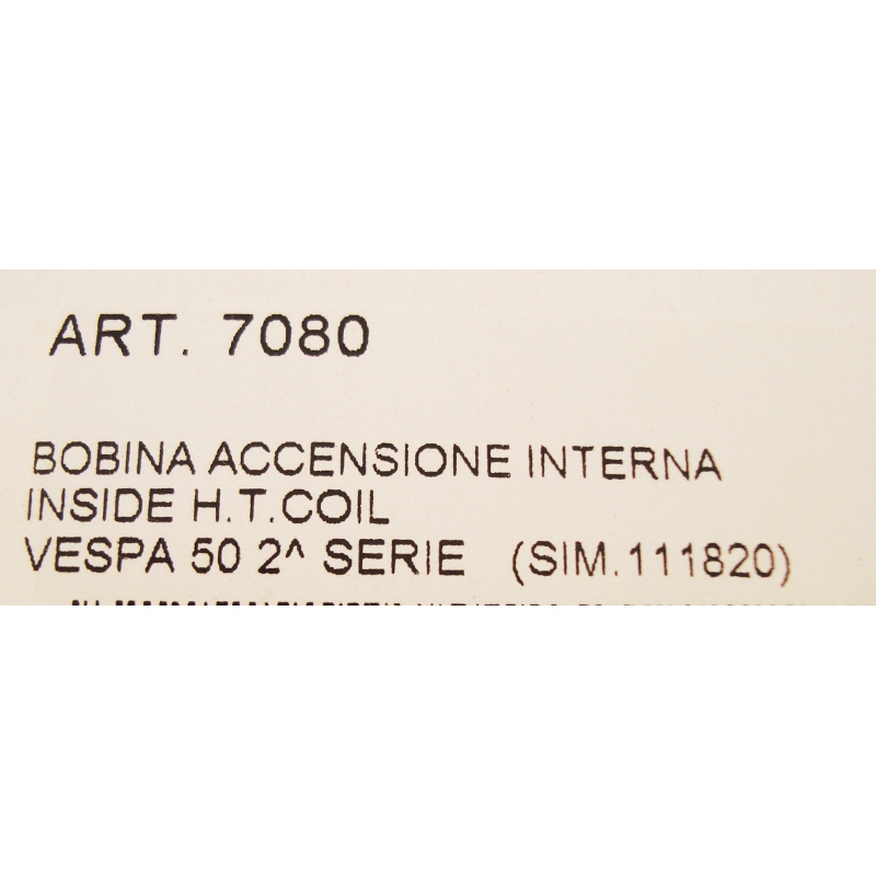 Bobina accensione interna Vespa 50 2°SR