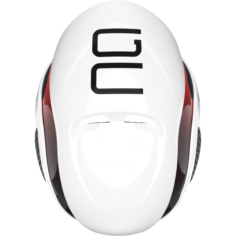 Casco bici Abus Gamechanger White red