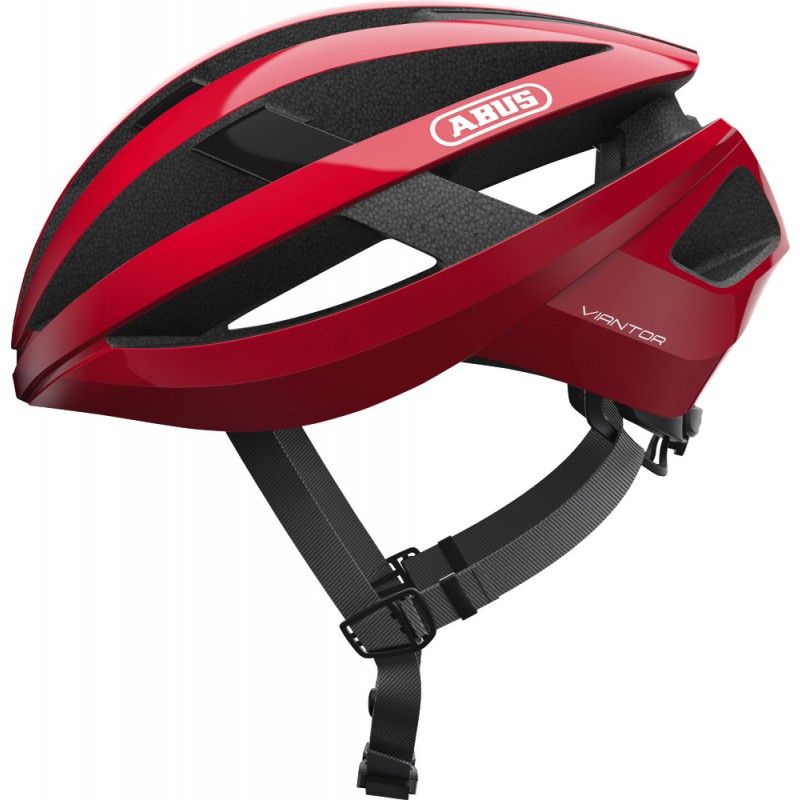 Casco bici Abus Viantor racing red