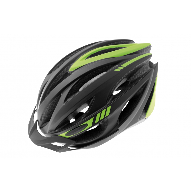 Casco bici In-Mold verde Tg.M (52-58)