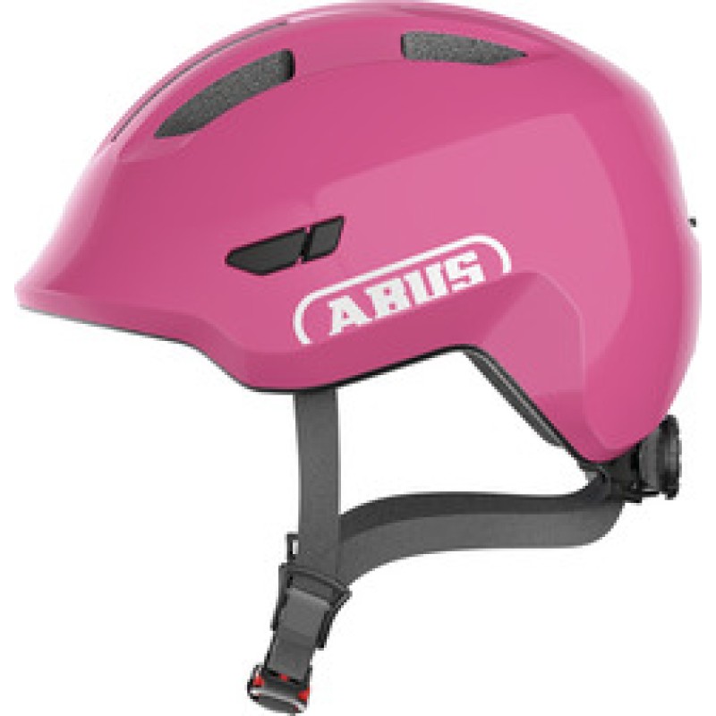 Casco bicicletta bimba Abus Smiley 3.0 Shiny Pink