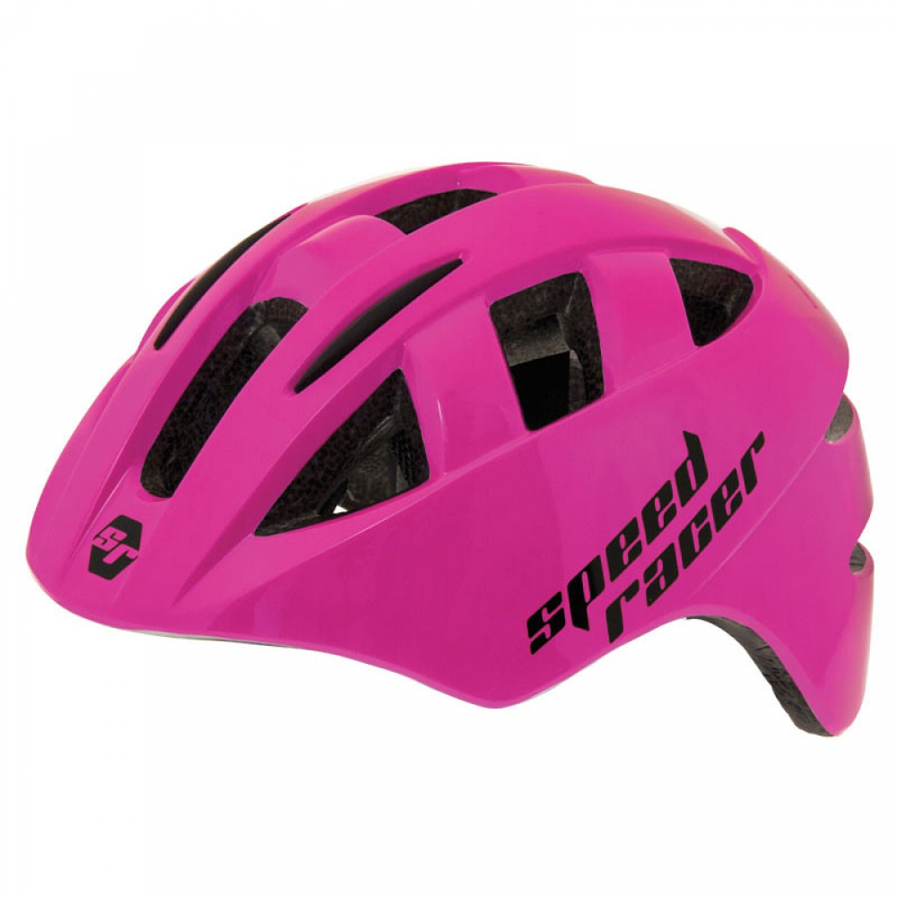 Casco bimbo SPEED RACER fuxia TG.52-56