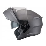 Casco moto CGM 508A modulare nero opaco