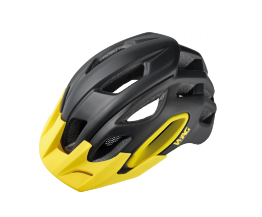 CASCO OAK WAG L NERO-GIALLO