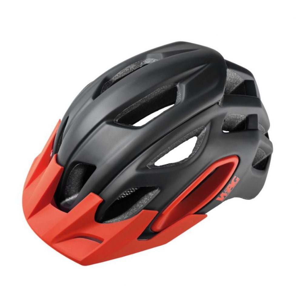 CASCO OAK WAG NERO-ROSSO TG:L