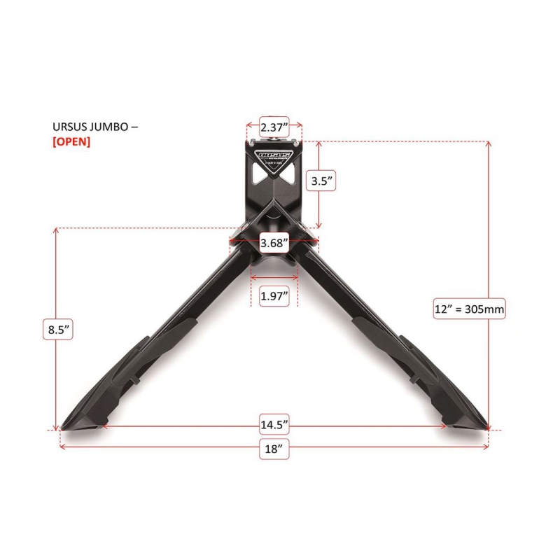 Cavealletto centrale bici JUMBO 28"rinf.