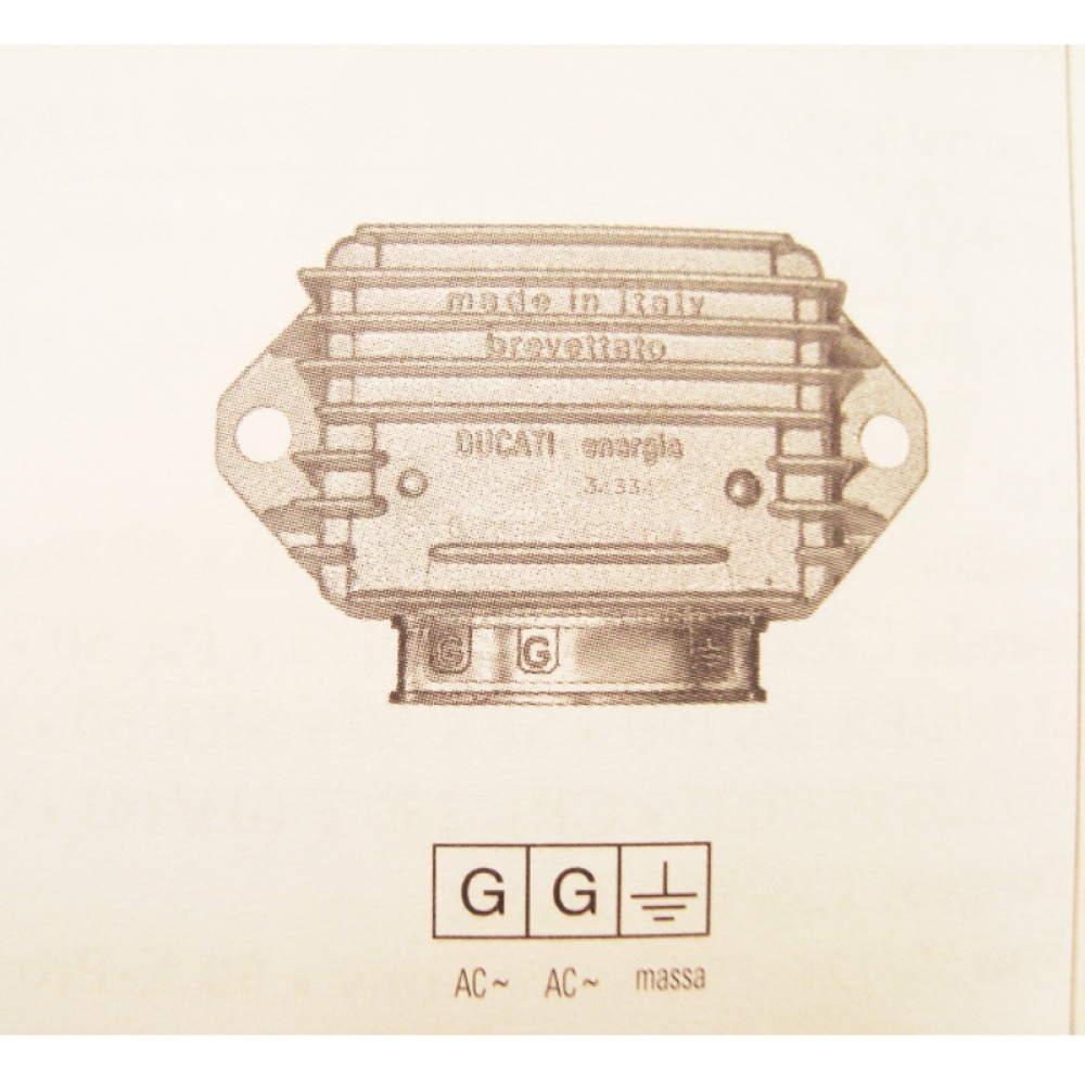 DUCATI regolatore 12v 20a Vespa PX CA
