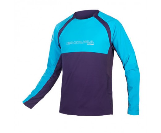 Endura MT500 L-S Burner L-S jersey blue