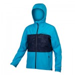 Endura Singletrack waterproof jacket blu