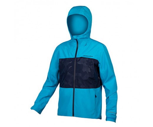 Endura Singletrack waterproof jacket blu