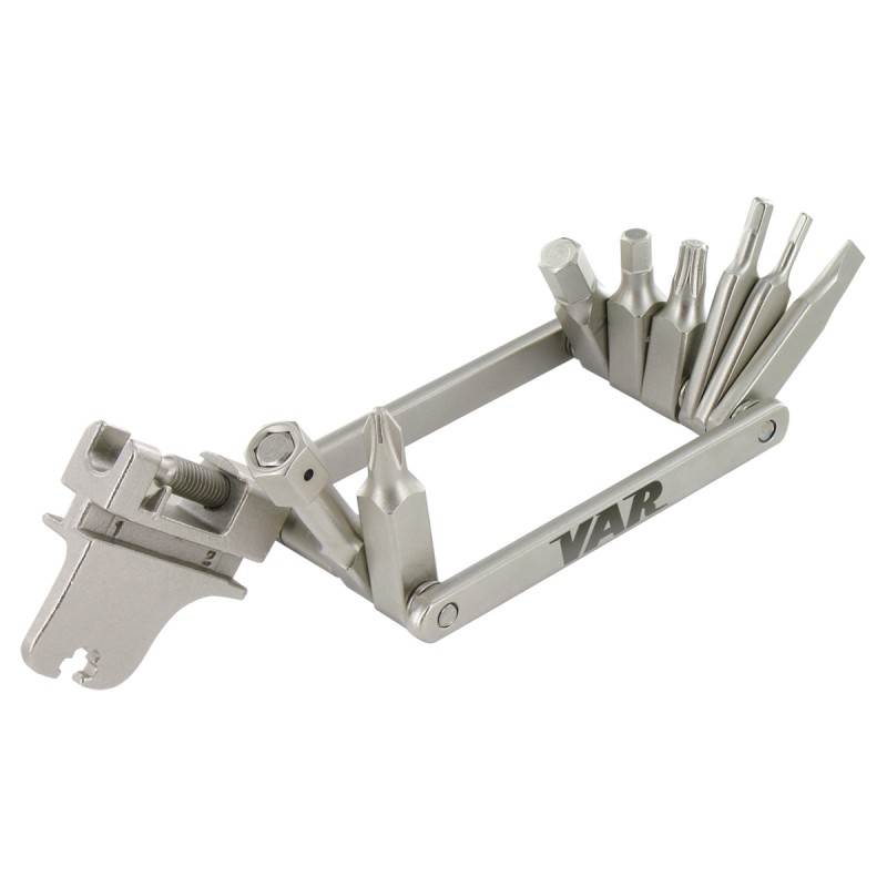 Multitool Var Tool mini 16funz acciaio